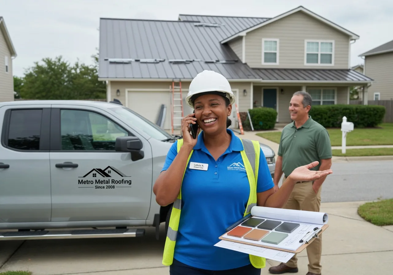 Storm Damage Metal Roof Repair in Atlasburg, PA